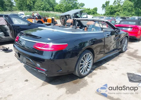 2017 Mercedes-Benz S 550 из США, поврежденный, VIN WDDXK8CB7HA030175